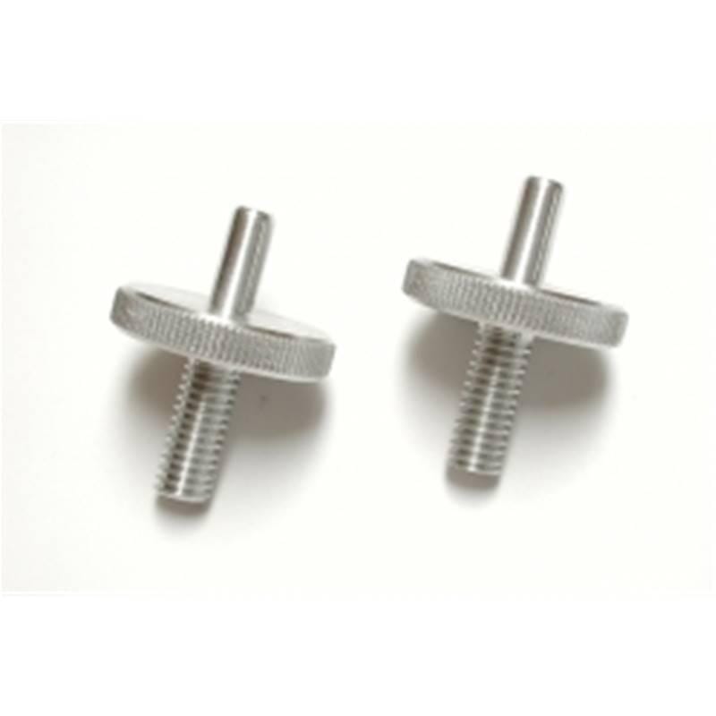 Bass Bridge Adjuster, aluminum pair, 1/4"