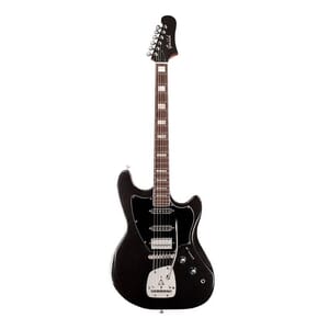 Guild Surfliner Deluxe Black Metallic Electric Guitar
