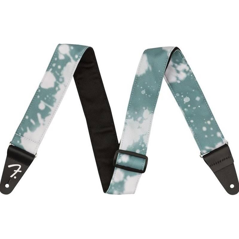 Fender Tie Die Guitar Strap Teal