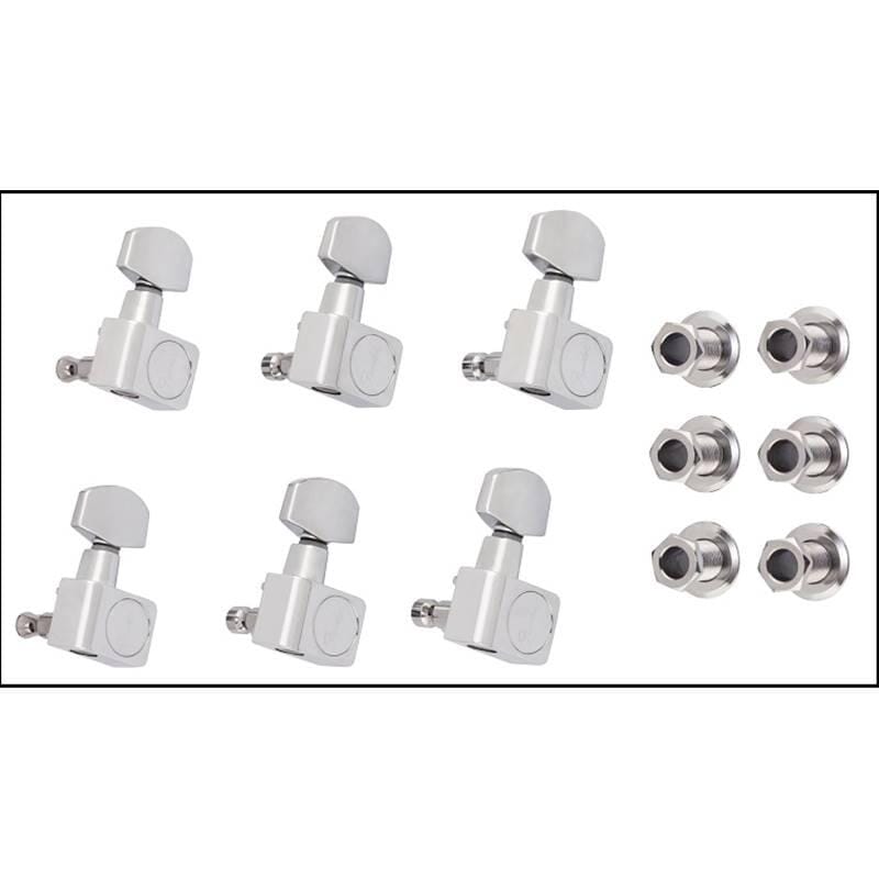 Fender American Standard Series Guitar Tuning Machines Chrome (6)