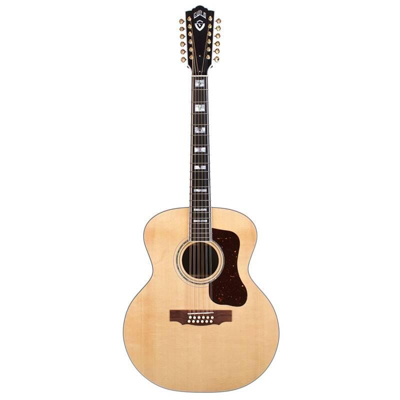 Guild USA F-512E Natural Jumbo 12-String Acoustic Guitar