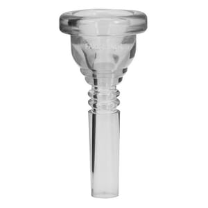 Faxx 6.5AL Clear Plastic Trombone Mouthpiece (Large Shank)