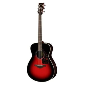 Yamaha FS830 Acoustic Folk Guitar Dusk Red