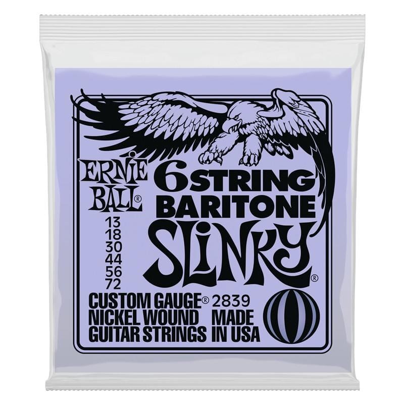 Ernie Ball Baritone Electric Guitar Strings 13-72