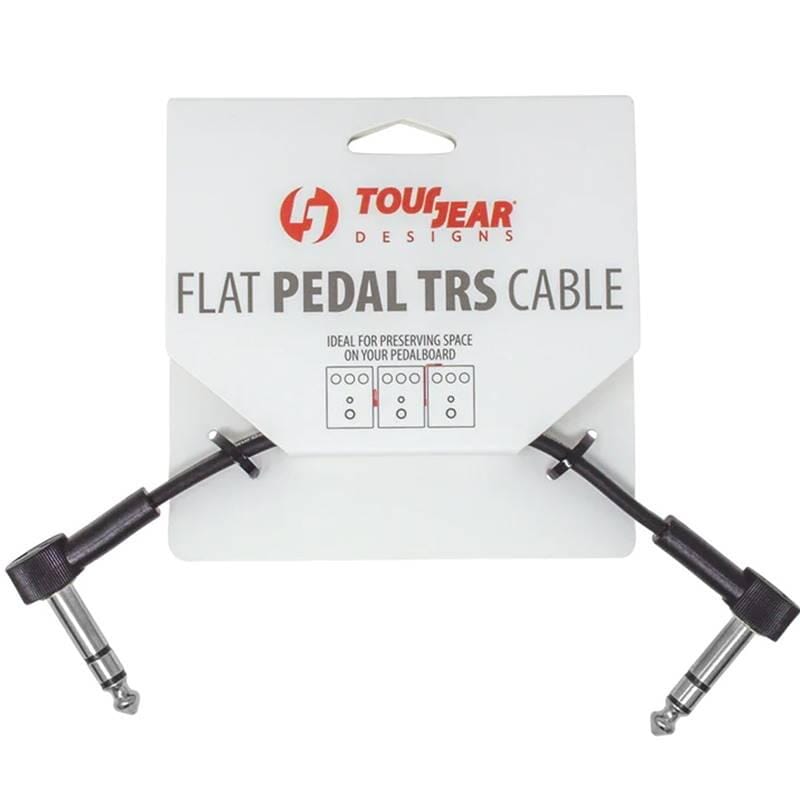 Tour Gear Designs 6" Flat Pedal TRS Cable C-Shape