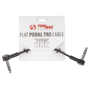 Tour Gear Designs 6" Flat Pedal TRS Cable S-Shape