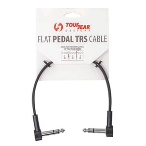 Tour Gear Designs 10" Flat Pedal TRS Cable C-Shape