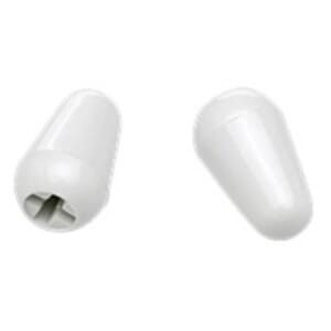Fender Original Stratocaster White Switch Tips (2)