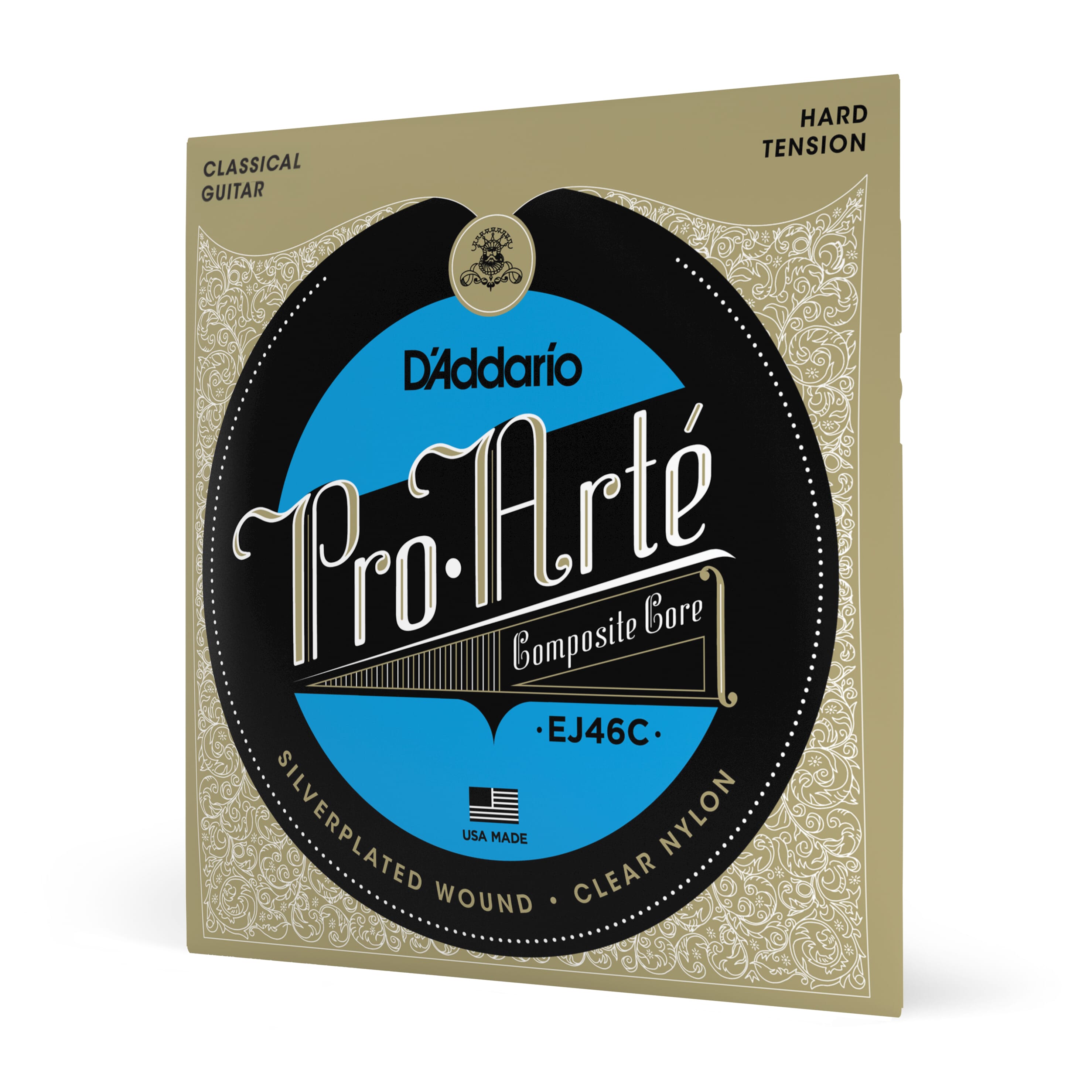 D'Addario EJ46C Composite Core Classical Guitar Strings Hard Tension