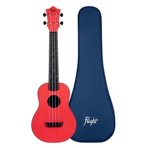 Flight TUC-35 Red Concert Travel Ukulele
