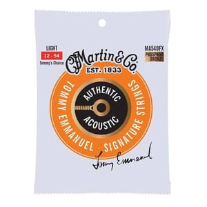Martin Tommy Emmanuel Signature Flexible Core Phosphor Bronze Acoustic Guitar Strings