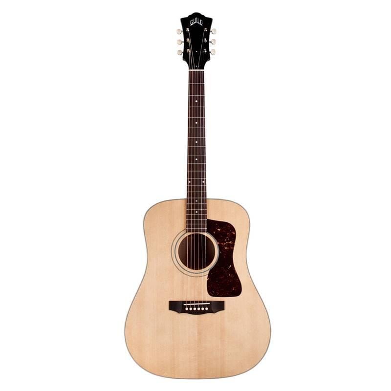 Guild USA D-40 Standard Natural Dreadnought Acoustic Guitar