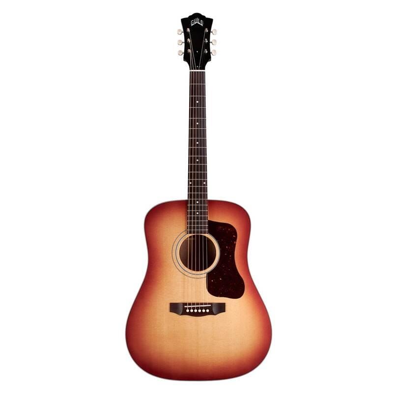 Guild USA D-40 Standard Pacific Sunset Burst Dreadnought Acoustic Guitar