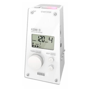 Korg KDM-3WH Digital Metronome
