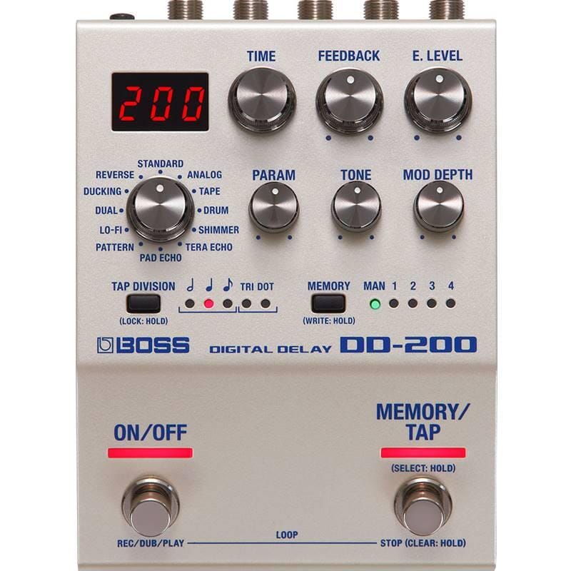 BOSS DD-200 Digital Delay Pedal