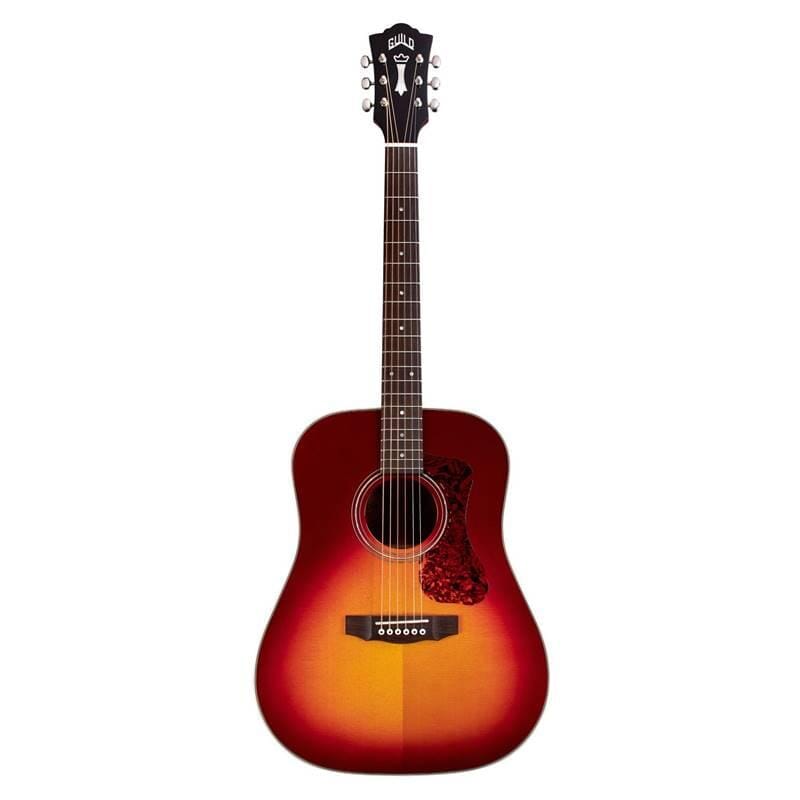 Guild D-140 Cherry Burst Dreadnought Acoustic Guitar