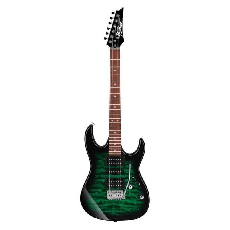 Ibanez GRX70QA Gio- Transparent Emerald Burst | Tapestry Music