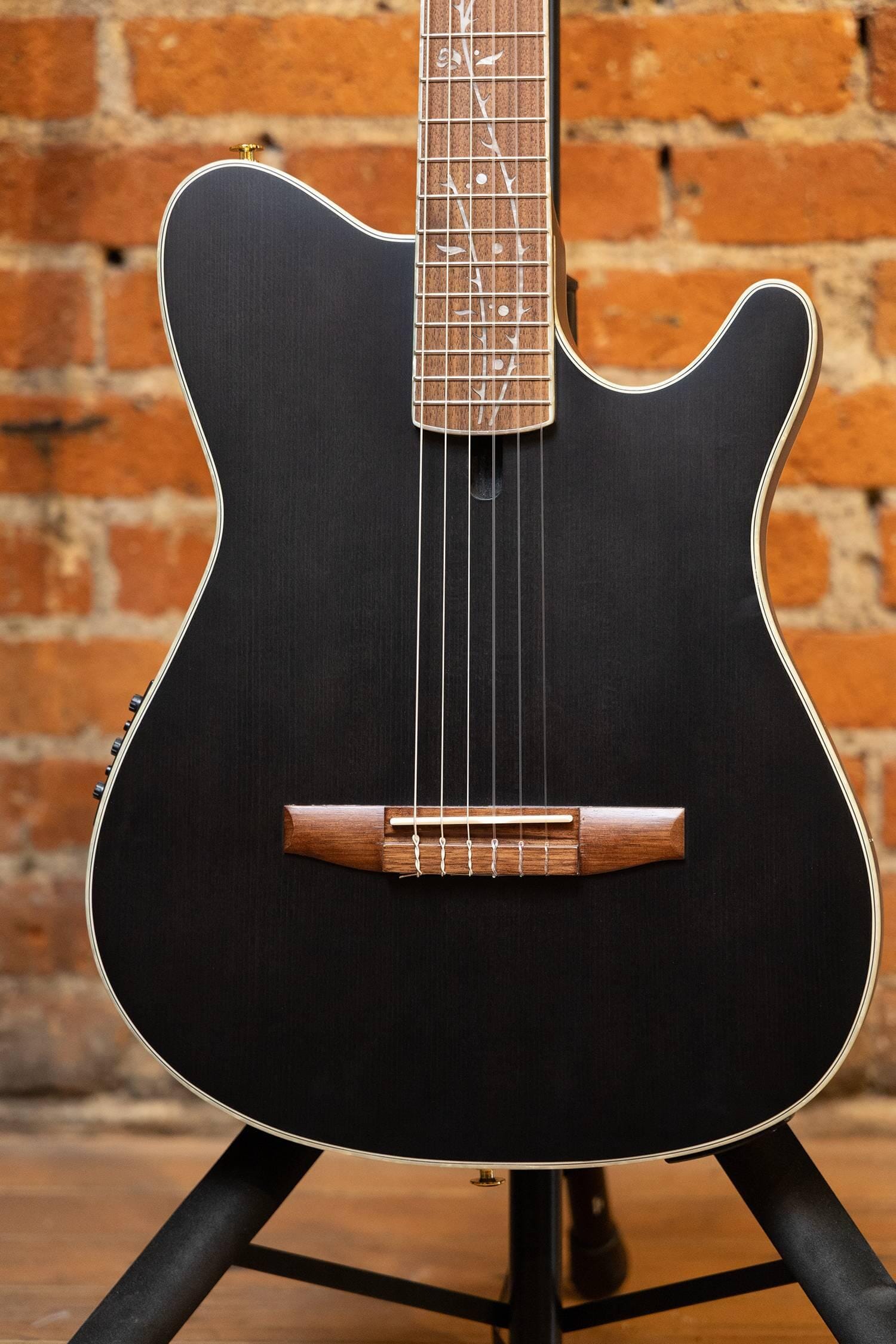 Ibanez TOD10NTKF Tim Henson Signature Nylon Guitar  - Transparent Black