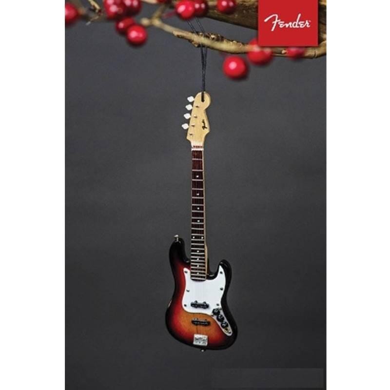 Fender Sunburst Jazz Bass – 6″ Holiday Ornament