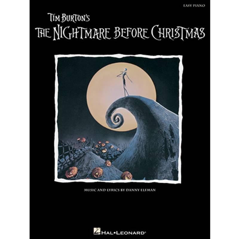 Nightmare Before Christmas Easy Piano