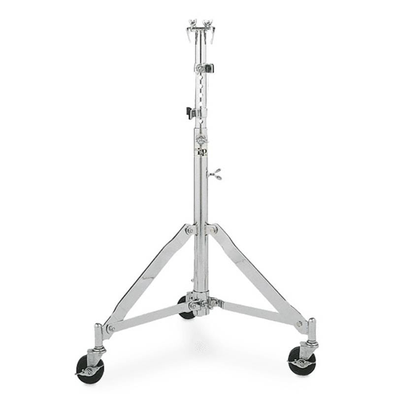 LP290B Double Conga Stand w/Wheels