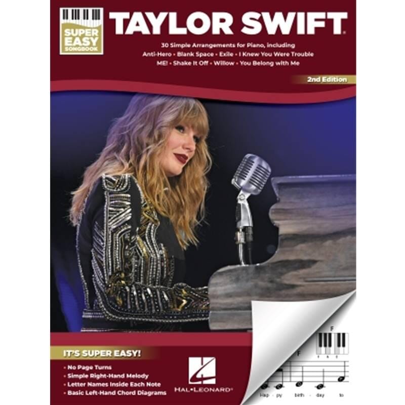 Taylor Swift - Super Easy Piano Songbook - 2nd Edition