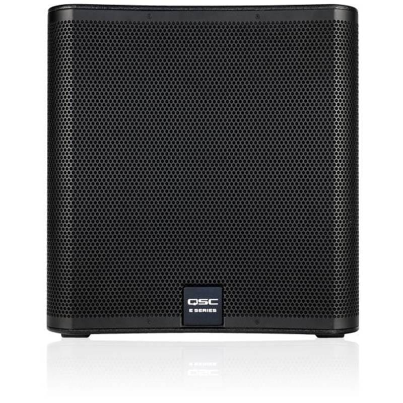 QSC E118SW Passive Subwoofer with One 18" LF Driver, Includes Speaker Pole