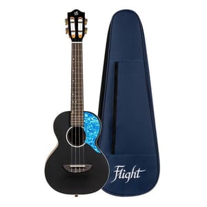 Flight Iris Tenor Ukulele Black
