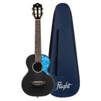 Flight Iris Tenor Ukulele Black