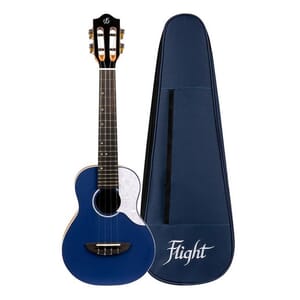 Flight Iris Concert Ukulele Blue