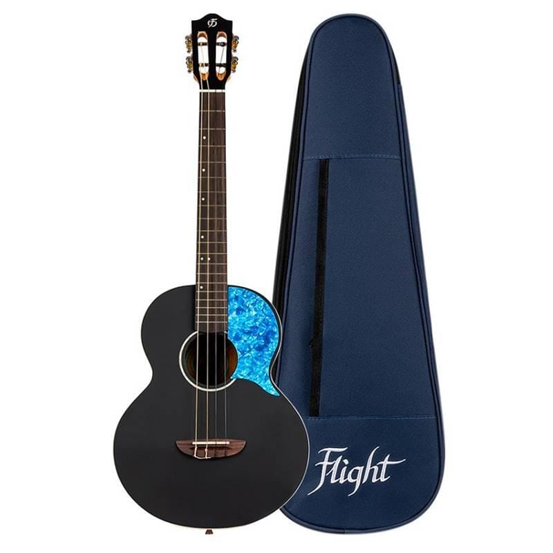 Flight Iris Baritone Ukulele Black