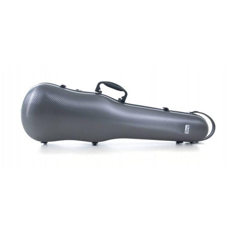 Gewa Pure PC Polycarbonate Shaped Violin Case Grey