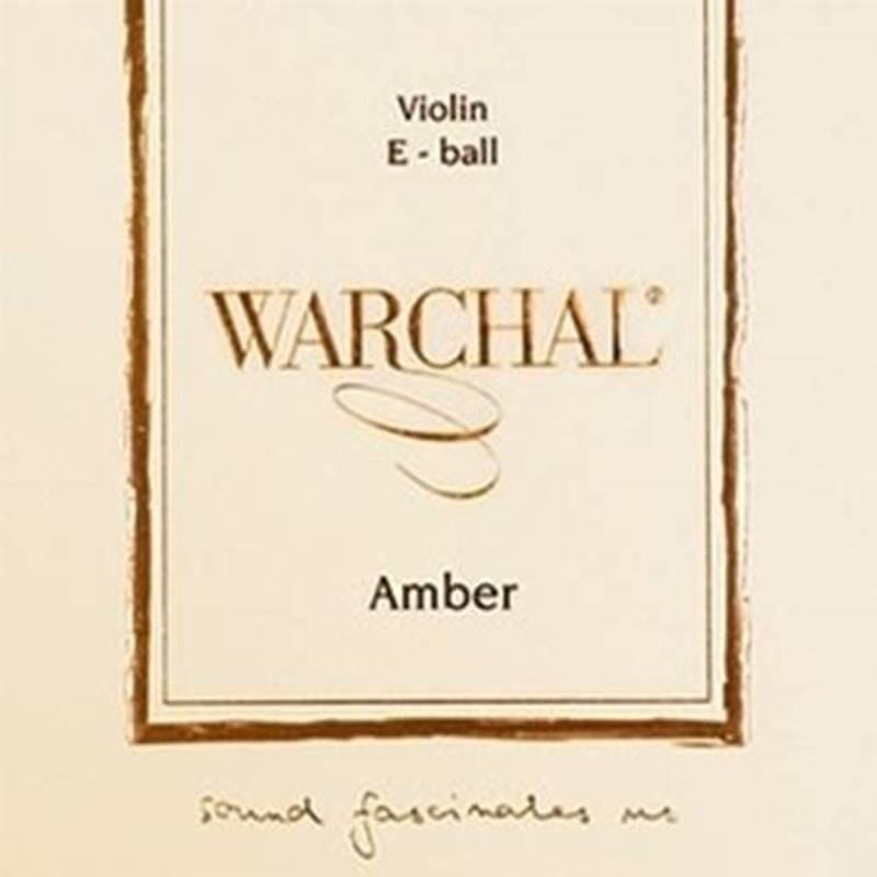 Warchal Amber 4/4 Violin String Set Ball End E