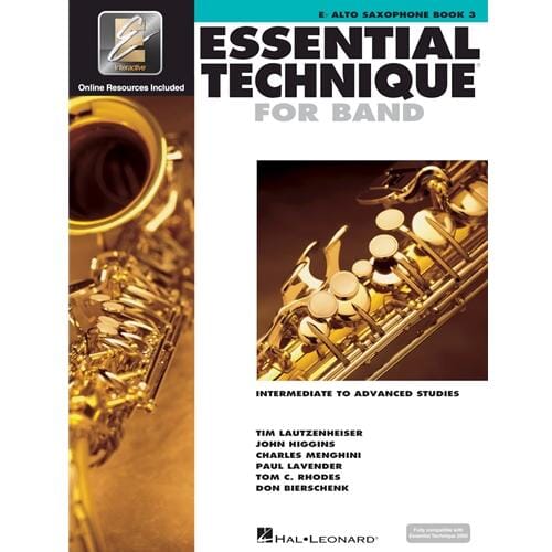 Essential Technique for Band – Alto Saxophone