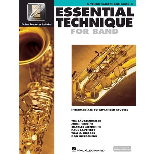 Essential Technique for Band – Tenor Saxophone