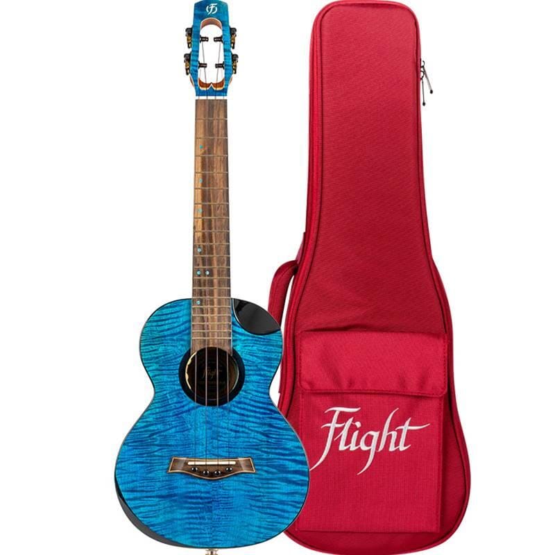 Flight Comet EQ-A Blue Tenor Ukulele