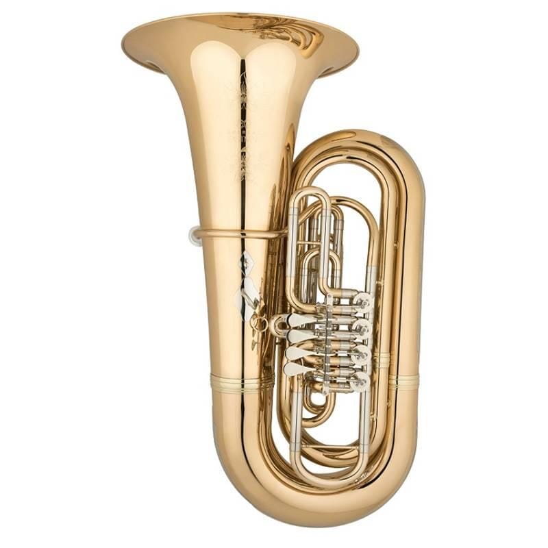 Eastman EBB825G 4 Valve Tuba Gold Lacquer