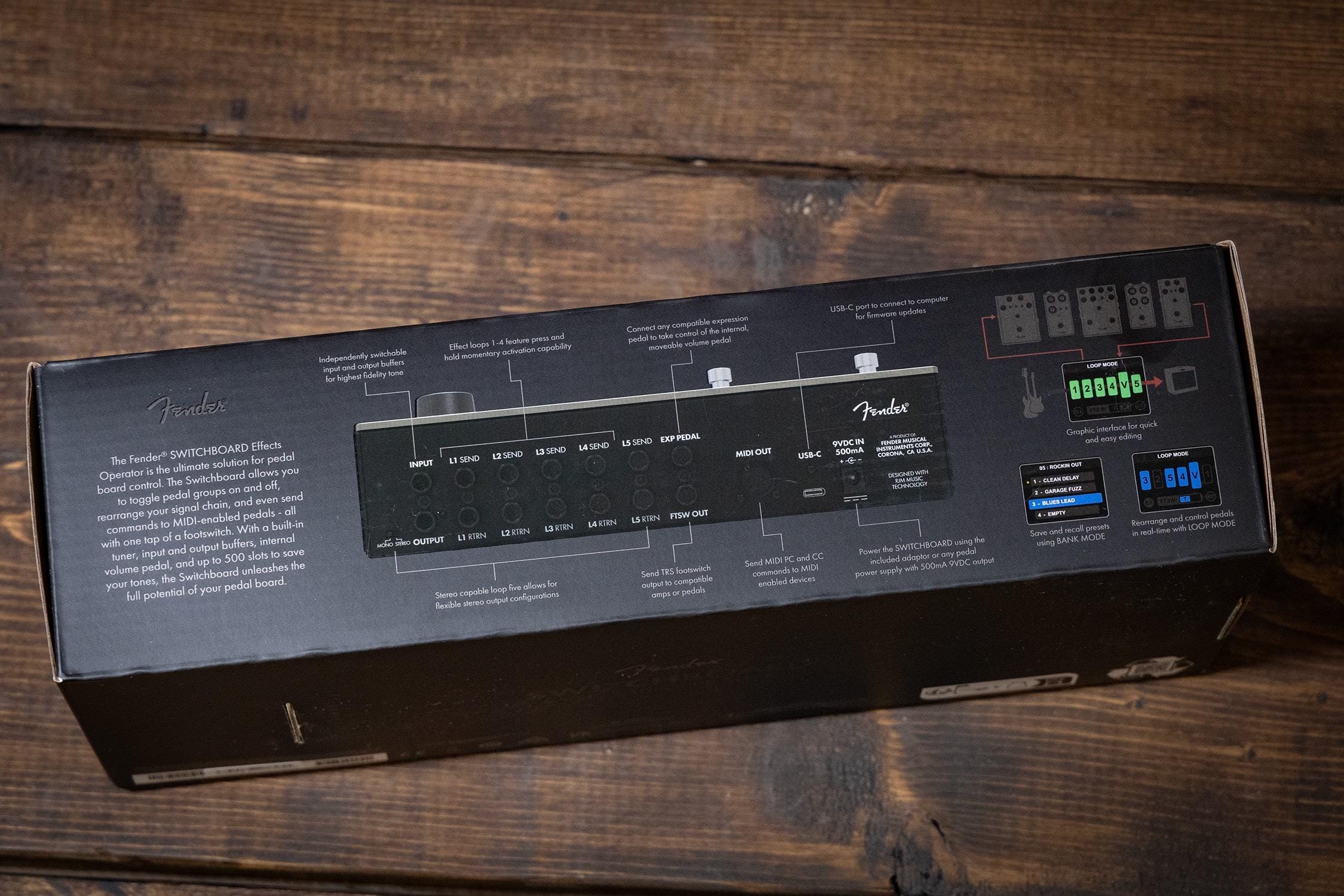 Fender Switchboard Effects Operator | Tapestry Music