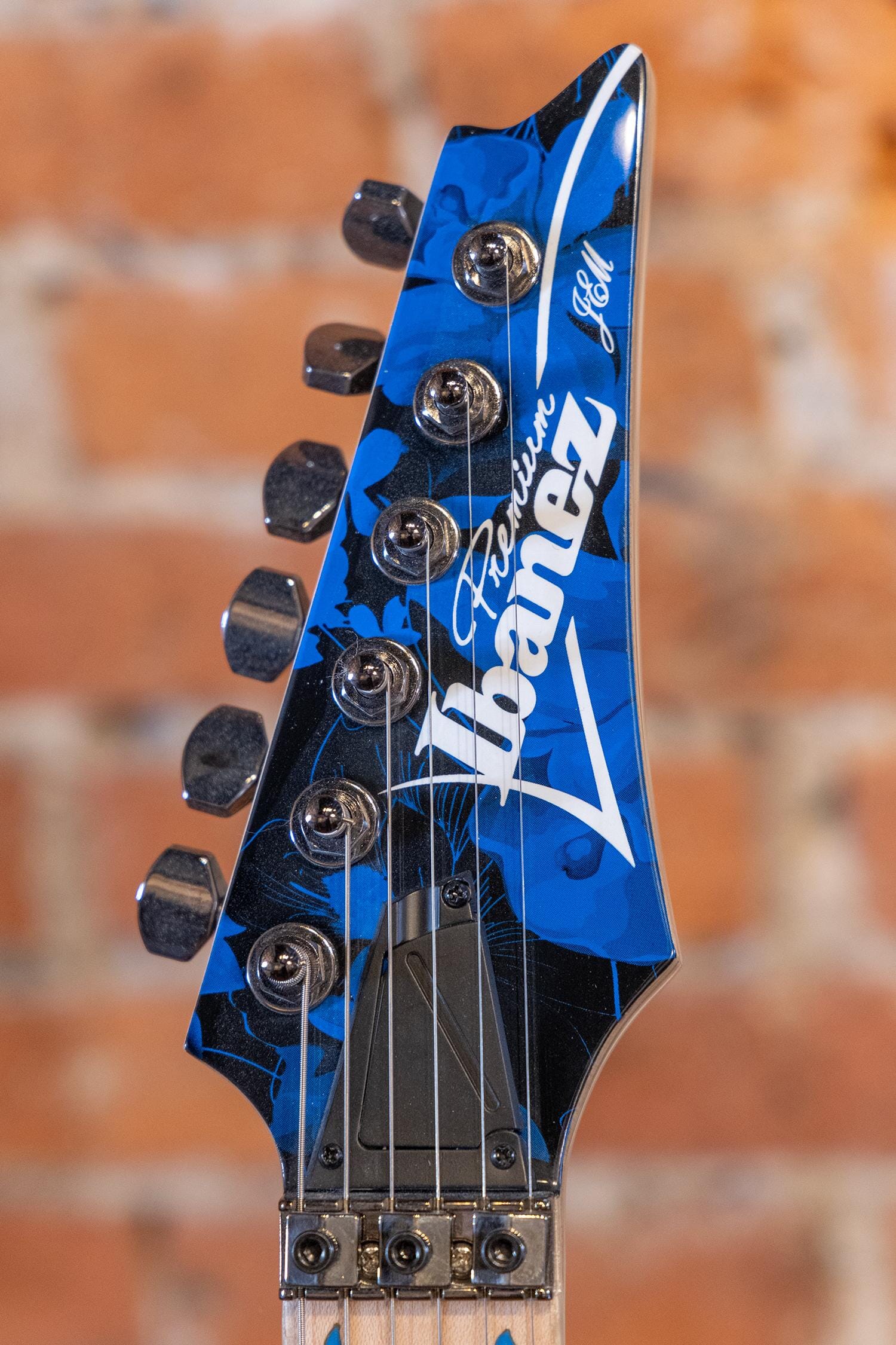 Ibanez JEM77P-BFP JEM Steve Vai Signature- Blue Floral Pattern