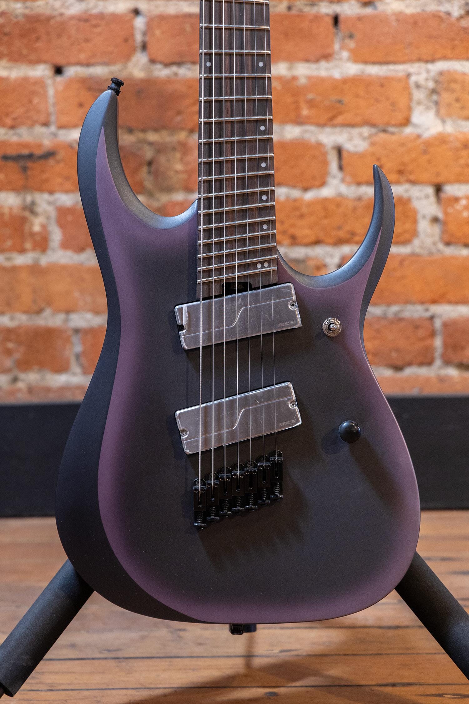 Ibanez RGD71ALMSBAM 7 String Multi-Scale Black Aurora Burst