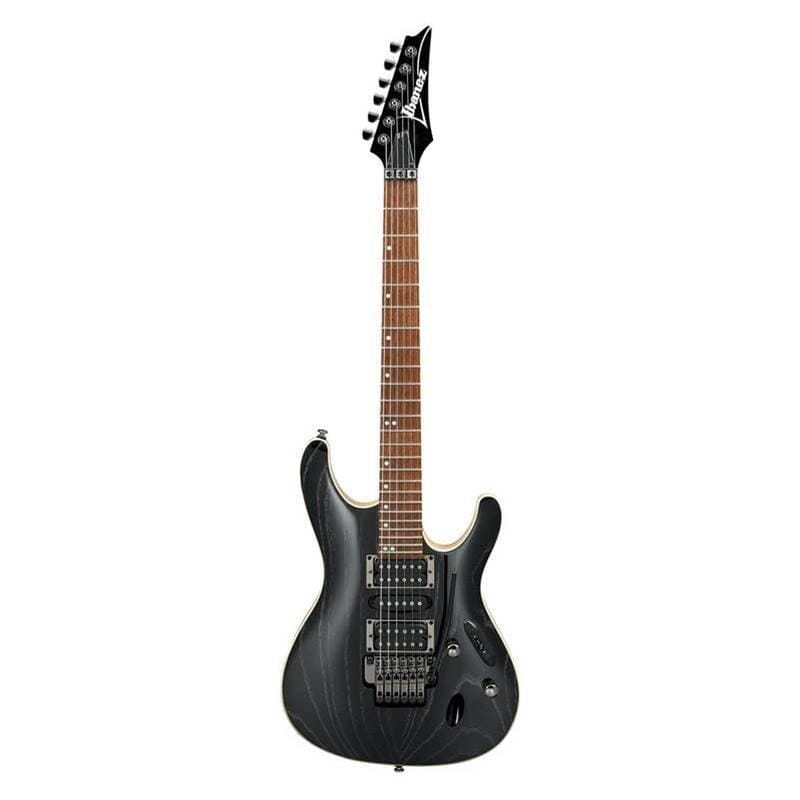 Ibanez S570AHSWK S Series - Silver Wave Black