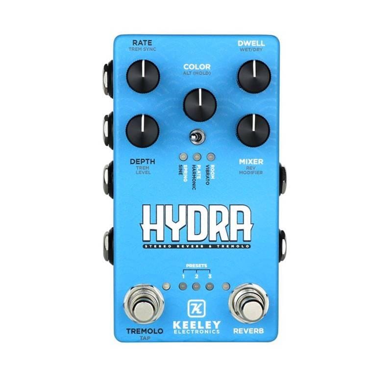 Keeley Hydra Stereo Reverb & Tremolo Effects Pedal