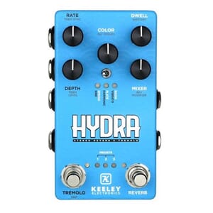 Keeley Hydra Stereo Reverb & Tremolo Effects Pedal
