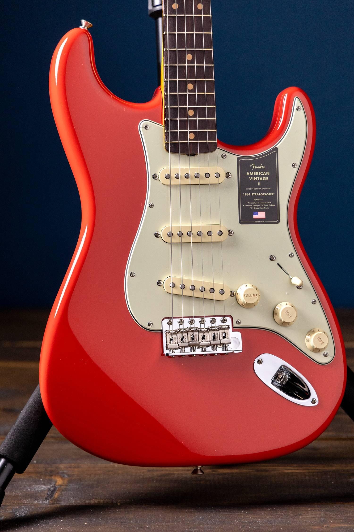 Fender American Vintage II 1961 Stratocaster Fiesta Red
