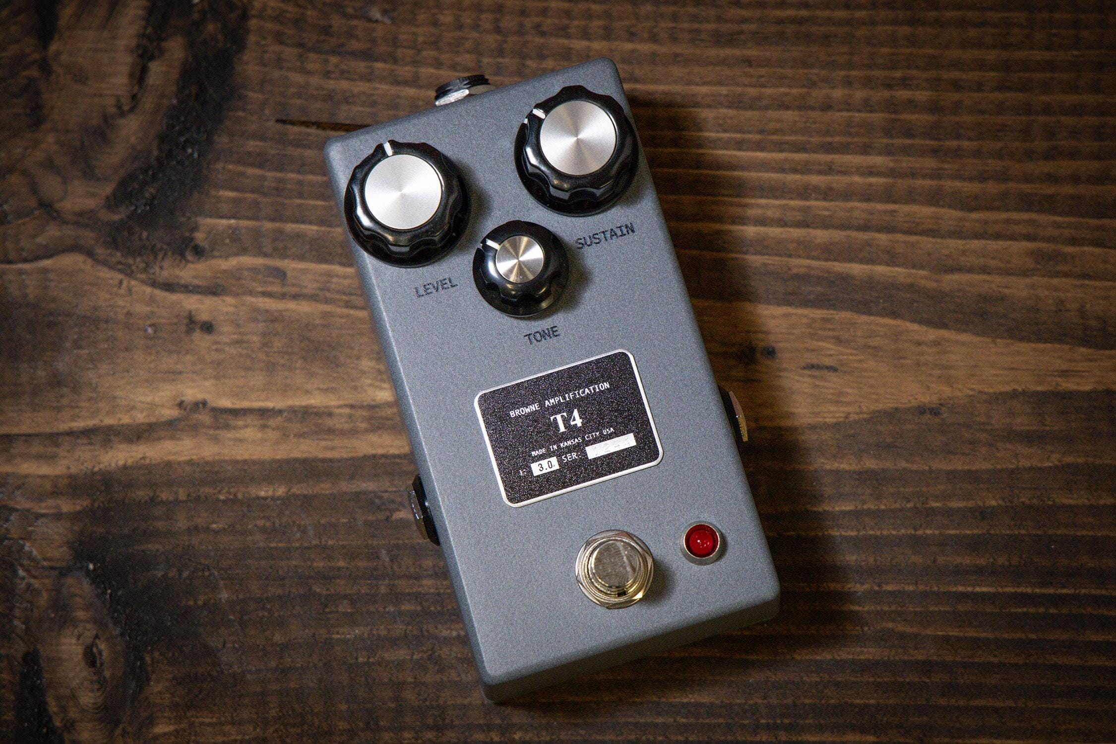 Browne Amplification T4 Fuzz Pedal