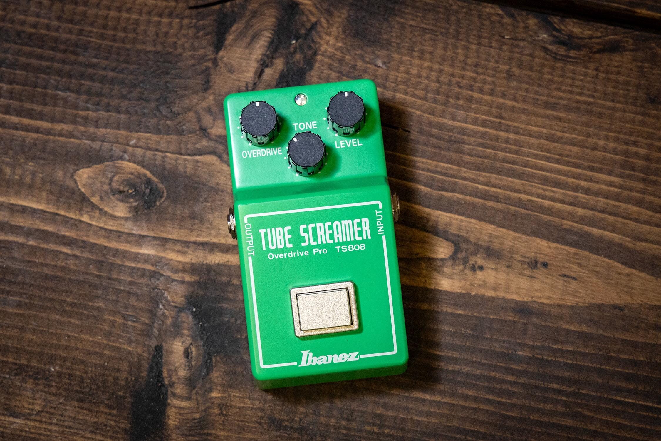 Ibanez TS808 Vintage Effects Tube Screamer Overdrive Effects Pedal