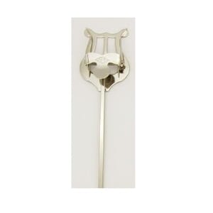 Trumpet 4" Lyre Straight, Nickel