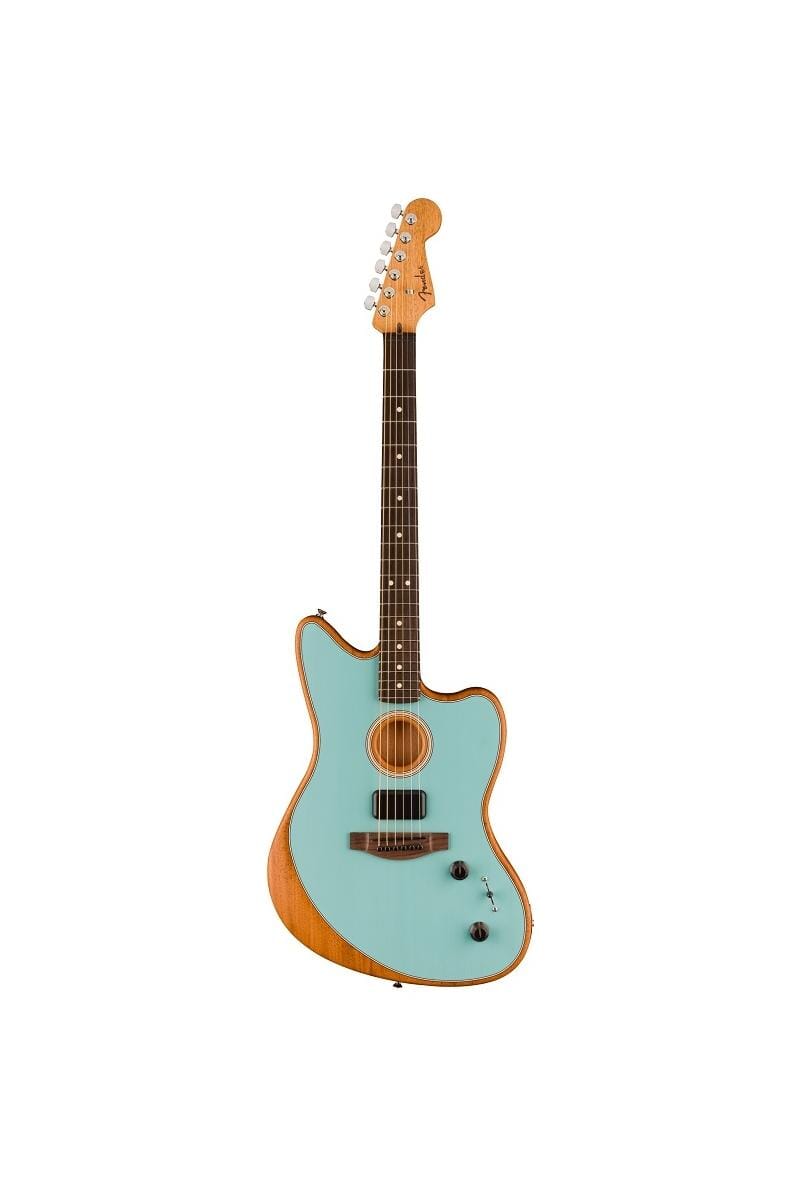 Fender Acoustasonic Player Jazzmaster Ice Blue | Tapestry Music