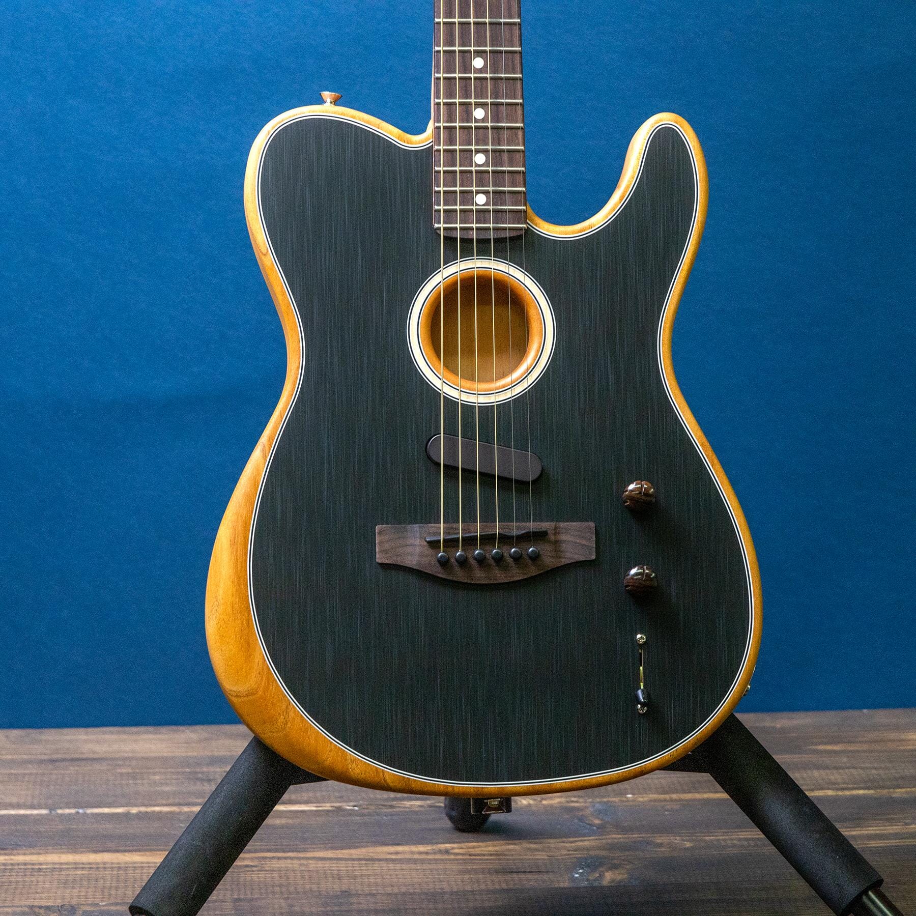 Fender Acoustasonic Player Telecaster Brushed Black