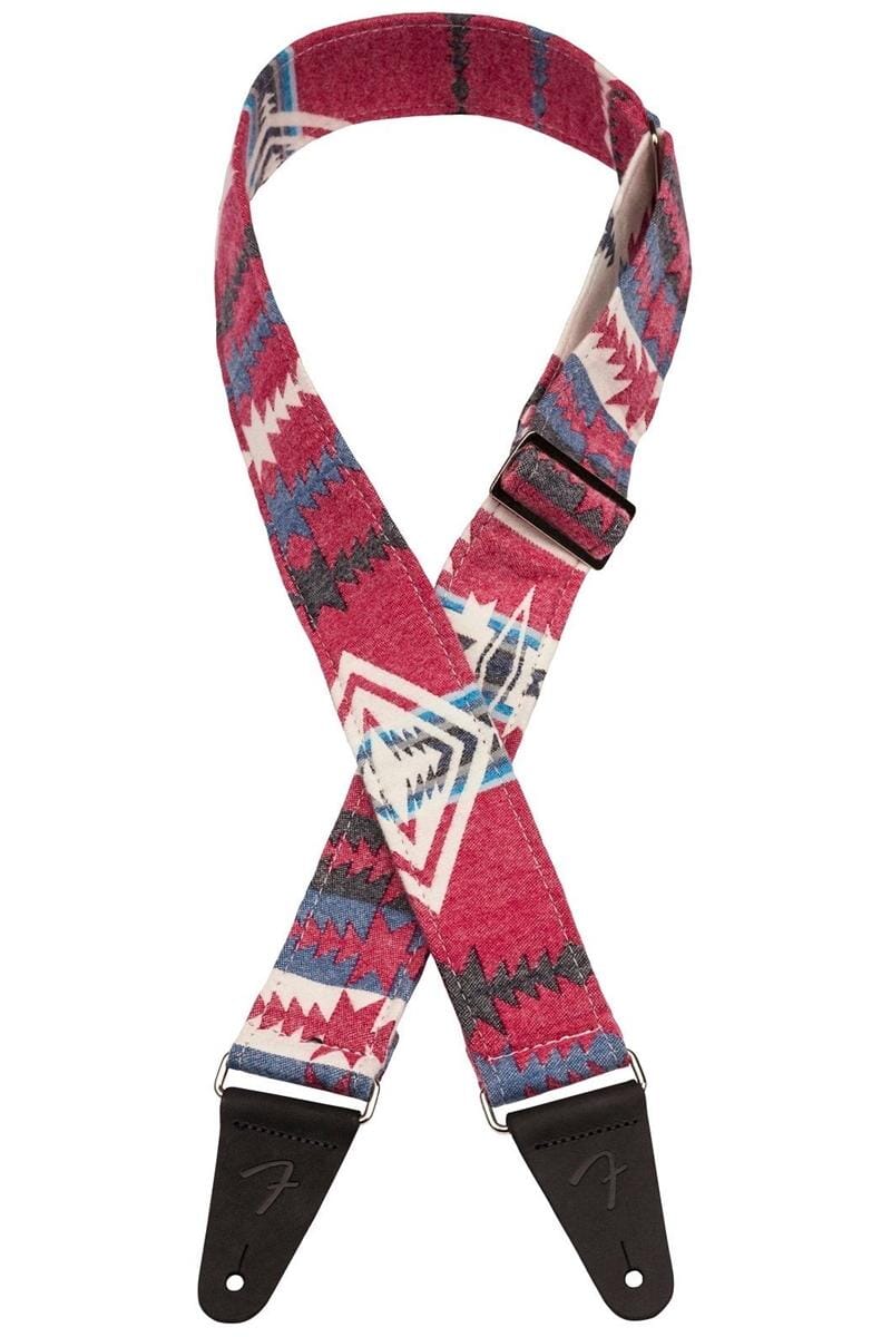 Fender Zion Guitar Strap - Red